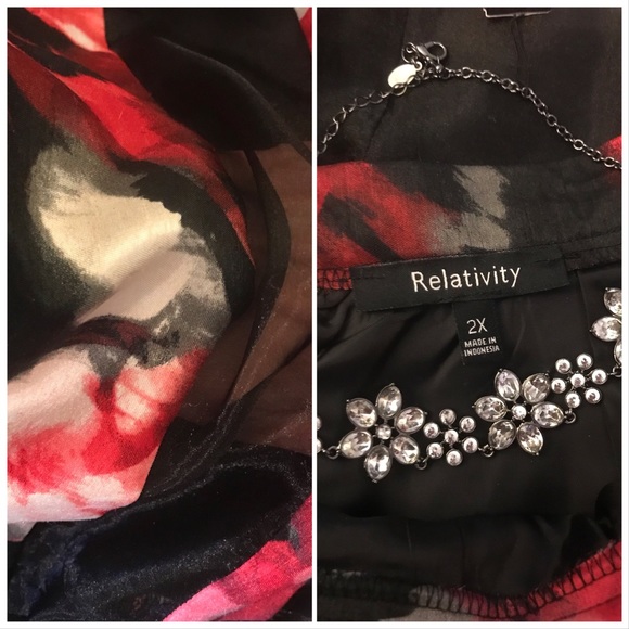 ***SOLD*****NWT Relativity size 2X skirt. Blac - Picture 7 of 8